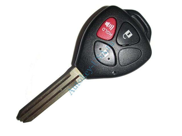 Toyota корпус ключа 3 кнопки ( TOY43 )